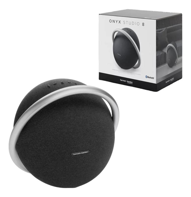 Caixa De Som Harman Kardon Bluetooth Onyx Studio 8 Preto - Caixa